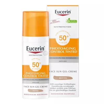 Eucerin Sun CC gelkremfarget medium LSF 50 + , 50 ml Eucerin Sun CC gelkremfarget medium LSF 50 + , 50 ml