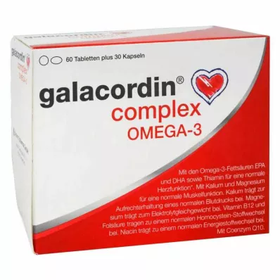 Galacordin complex Omega-3 tabletter, 60 stk