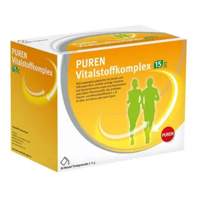 Puren vital substans kompleks pose med 15 g granulat, 30 stk Puren vital substans kompleks pose med 15 g granulat, 30 stk