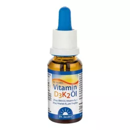 VITAMIN D3K2-olje Dr. Jacobs dråper, 20 ml