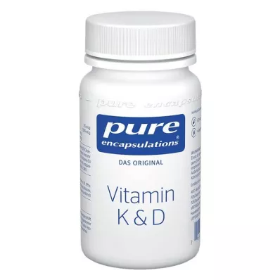 PURE ENCAPSULATIONS K-vitamin &amp; D-kapsler, 60 stk