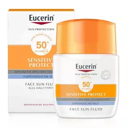 EUCERIN Solvæske, matterende LSF 50+, 50 ml