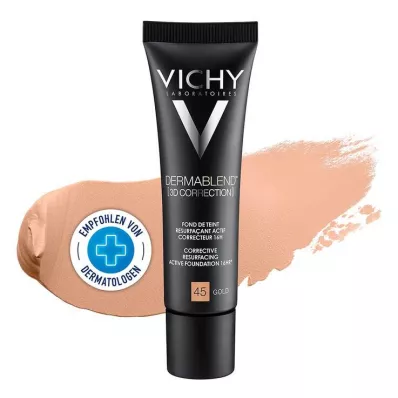 Vichy Dermablend 3D Correction MakeUp 45 Gull, 30 ml Vichy Dermablend 3D Correction MakeUp 45 Gull, 30 ml