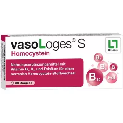 VASOLOGES S Homocystein-tabletter, 30 stk