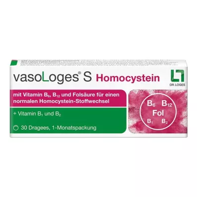 VASOLOGES S Homocystein-tabletter, 30 stk