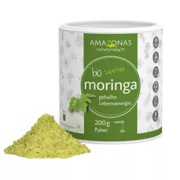 MORINGA 100 % rent, økologisk pulver, 200 g