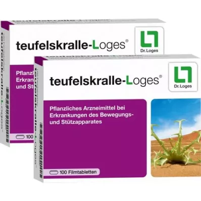 TEUFELSKRALLE-LOGES Filmdrasjerte tabletter, 200 stk