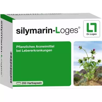 SILYMARIN-Loges harde kapsler, 200 stk