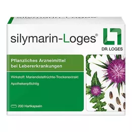 Silymarin-Loges harde kapsler, 200 stk
