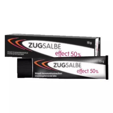 ZUGSALBE effekt 50 % salve, 15 g ZUGSALBE effekt 50 % salve, 15 g