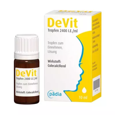 Devit 2400 IE / ml orale dråper, 10 ml