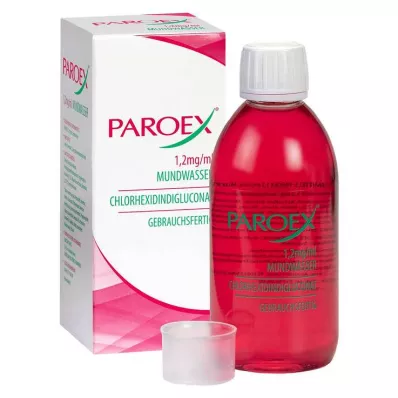 PAROEX® 1,2 mg/ml munnvann, 300 ml PAROEX® 1,2 mg/ml munnvann, 300 ml