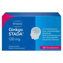 Ginkgo STADA® 120 mg filmdrasjerte tabletter, 30 tabletter
