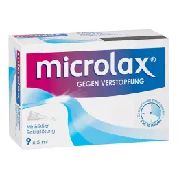 MICROLAX Rektale oppløsningsklyster, 9X5 ml
