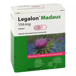 Legalon Madaus 156 mg harde kapsler, 30 stk