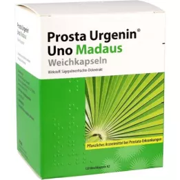 PROSTA URGENIN Uno Madaus myke kapsler, 120 stk