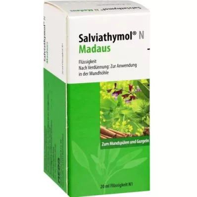 SALVIATHYMOL N Madaus dråper, 20 ml