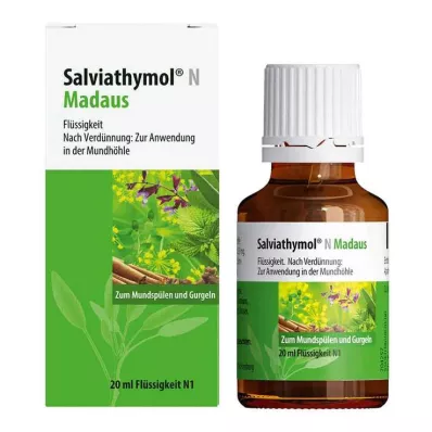 Salviathymol N MADAUS væske, 20 ml