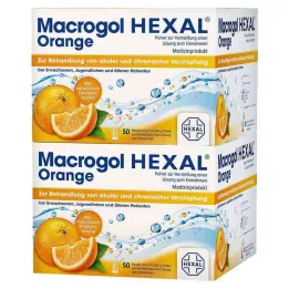 MACROGOL HEXAL Orange Plv.z.Her.e.Ls.z.Einn.Btl., 100 stk