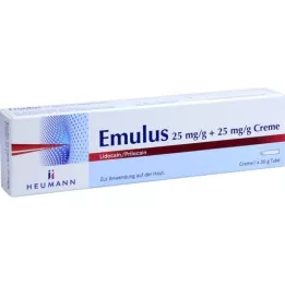 EMULUS 25 mg/g + 25 mg/g krem, 30 g