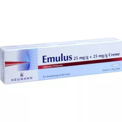 EMULUS 25 mg/g + 25 mg/g krem, 30 g