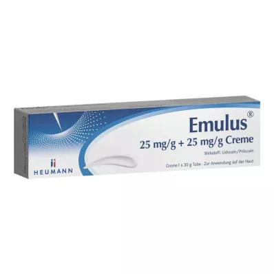 EMULUS 25 mg/g + 25 mg/g krem, 30 g EMULUS 25 mg/g + 25 mg/g krem, 30 g