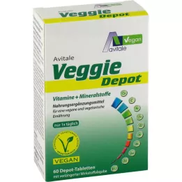 VEGGIE Depot Vitaminer+mineraler tabletter, 60 kapsler