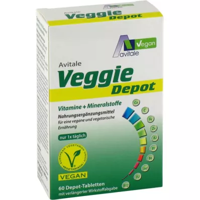VEGGIE Depot Vitaminer+mineraler tabletter, 60 kapsler
