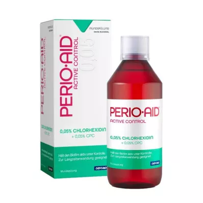 PERIO AID Active Control munnskyllevæske, 500 ml