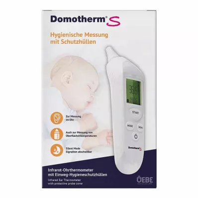 DOMOTHERM S Infrarødt øretermometer, 1 stk DOMOTHERM S Infrarødt øretermometer, 1 stk
