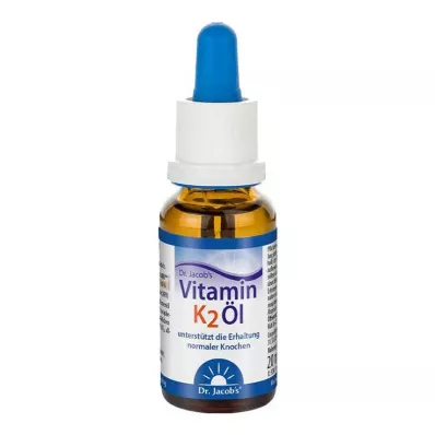 Vitamin K2 olje Dr. Jacob`s drops, 20 ml Vitamin K2 olje Dr. Jacob`s drops, 20 ml