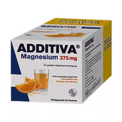 ADDITIVA Magnesium 375 mg-poser, 60 stk