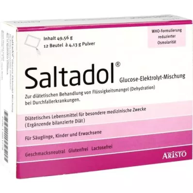 SALTADOL Elektrolytt oral oppløsning, 12 stk