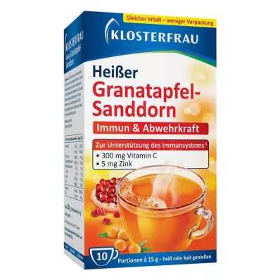 KLOSTERFRAU Broncholind Hot Pomegranate Sandd., 10X15 g KLOSTERFRAU Broncholind Hot Pomegranate Sandd., 10X15 g
