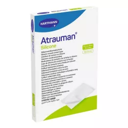 ATRAUMAN Sterile silikonkompresser 7,5x10 cm, 10 stk