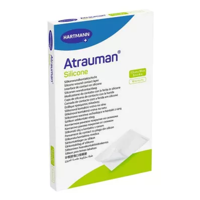 ATRAUMAN Sterile silikonkompresser 7,5x10 cm, 10 stk ATRAUMAN Sterile silikonkompresser 7,5x10 cm, 10 stk