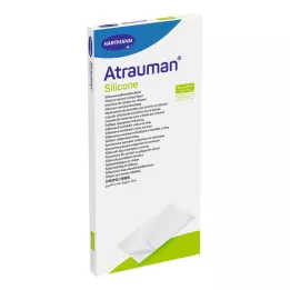 ATRAUMAN Sterile silikonkompresser 10x20 cm, 10 stk