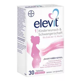 ELEVIT 1 Desire for barn &amp; Graviditetstabletter, 30 stk