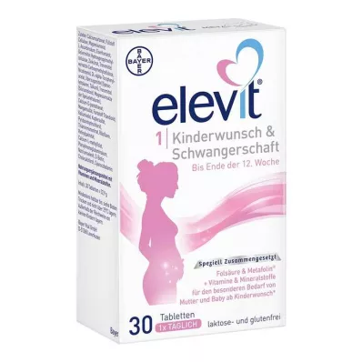 ELEVIT 1 Desire for barn & Graviditetstabletter, 30 stk ELEVIT 1 Desire for barn & Graviditetstabletter, 30 stk