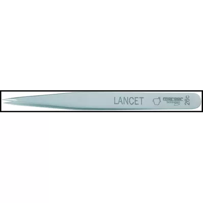Mørtelsplinterpinsett Lancet Topinox rostfr.26C (1 stk) Mørtelsplinterpinsett Lancet Topinox rostfr.26C (1 stk)