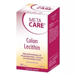 META-CARE Tykktarmslecitinkapsler, 180 stk
