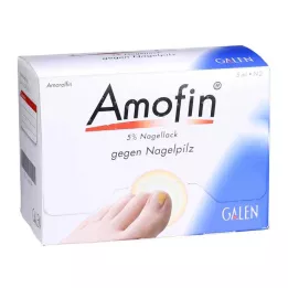 AMOFIN 5 % neglelakk, 5 ml