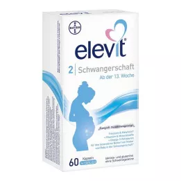 ELEVIT 2 myke kapsler for gravide, 60 stk