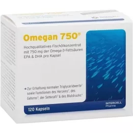 OMEGAN 750 myke kapsler, 120 stk