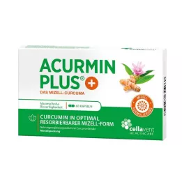 ACURMIN Plus Das Micell-Curcuma Softgels, 60 stk