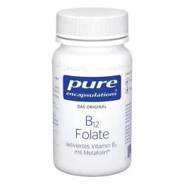 PURE ENCAPSULATIONS B12 folatkapsler, 90 kapsler