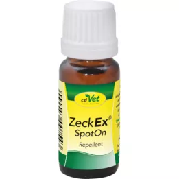 ZECKEX SpotOn Repellent for hunder/katter, 10 ml