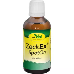 ZECKEX SpotOn Repellent f. hunder/katter, 50 ml