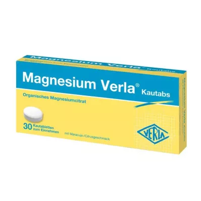 MAGNESIUM VERLA Tyggetabletter, 30 stk MAGNESIUM VERLA Tyggetabletter, 30 stk