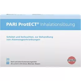 PARI ProtECT Inhalasjonsløsning med Ectoin Ampuller, 20X2,5 ml